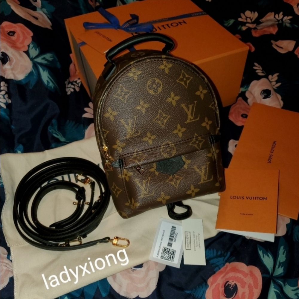 Authentic Louis Vuitton Palm Springs mini
